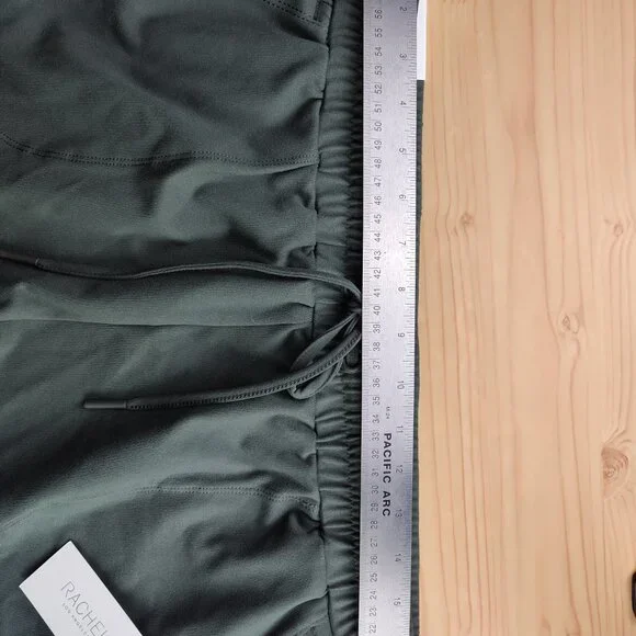 Rachel Zoe Dark Green Midrise Shorts Size L NWT Chic - Picture 7 of 12